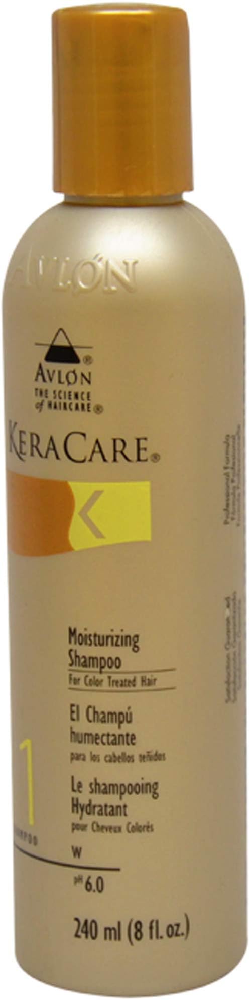 KeraCare Moisturizing Shampoo for Color Treated Hair Fade Protection 8oz