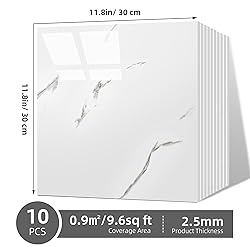 Vieshful 10pcs Peel and Stick Backsplash