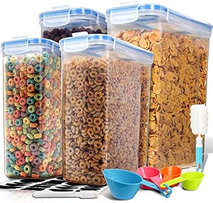 Extra Large Cereal Container Eagmak Airtight Dry Food Storage