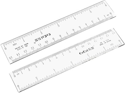 Sourcing Map Righello Dritto Strumento Misura Metri Pollici Plastica Per Ufficio Tecnico Architetto Disegno 4 Pezzi 15 Cm 6 Pollici Amazon It Fai Da Te