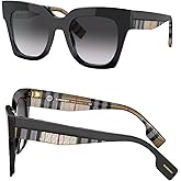 BURBERRY Kitty BE4364 Square Shape Acetate Sunglasses with Luxury Eyewear Kit
