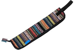 Chazcool Drum Stick Bag, Drum Stick Holder, Portable Drum Stick Case Hanging Bag Exotic Style Percussion Accessories Drumsticks Carrying Handbag with Handle For Drumsticks