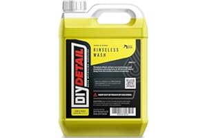diy detail Rinseless Wash Gallon (128oz) | Soap Alternative for a Spotless Shine | Eco-Friendly Waterless Car Cleaning Solution with Advanced Formula