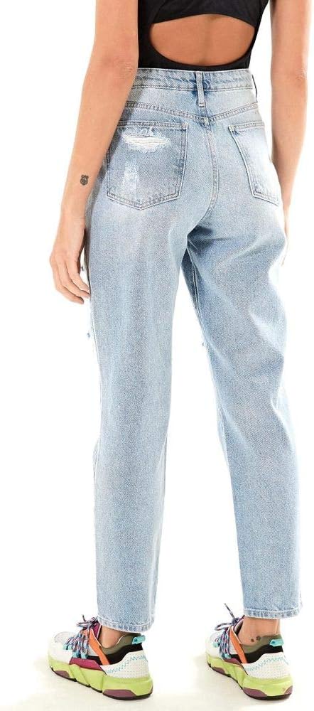 calça baggy destroyed