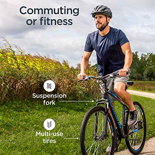 Schwinn GTX Elite Comfort Adult Hybrid Bike For Men And Women, Dual