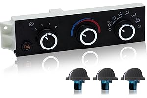VODCACA 599-294 A/C Heater Climate Control Module Compatible with 2001-2014 Chevrolet/GMC Express/Savana 1500, 2001-2021 Chevy Express 2500 3500 Savana, G30 G2500 G3500 Replace 15773679