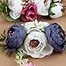 NCMAMA Baby Girl Nylon Headbands Infant Flower Elastic Hair band Bows Wraps For Newborn Toddler Hair Accessories Pack of 3 (Red)