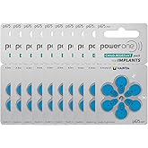 6 Powerone Mercury Free Hearing Aid Batteries Size: 675P Cochlear Implant