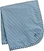 Coolibar UPF 50+ Baby Sun Blanket - Sun Protective (One Size - Vintage/Midnight Blue Feeder Stripe)