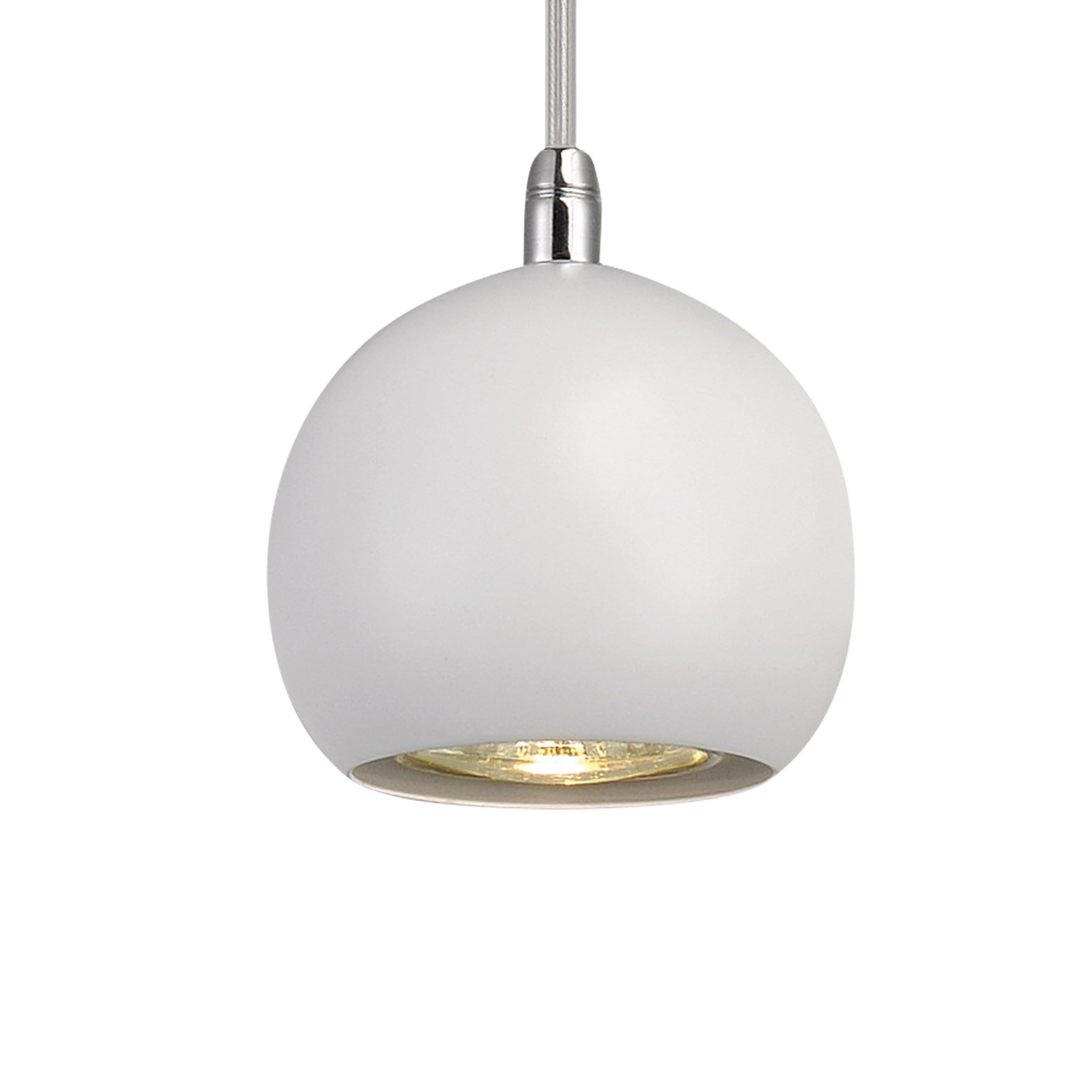SLV Pendant Light Light Eye Ball/Living-Room lamp, Indoor Lighting, Dining-Room Drop Light, LED, Ceiling Light / GU10 6W White