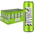 PRIME Energy LEMON LIME | Zero Sugar Energy Drink | Preworkout Energy | 200mg Caffeine with 355mg of Electrolytes and Coconut Water for Hydration| Vegan | Gluten Free |12 Fluid Ounce | 24 Pack