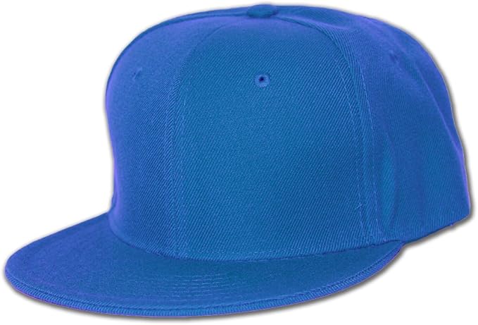 royal blue flat cap