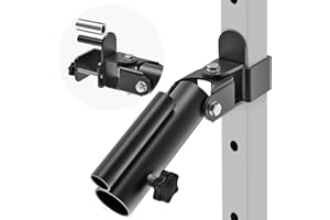 SELEWARE T Bar Row Landmine Attachment for 2" x 2" and 3" x 3" Power Rack, V Bar Row Landmine Handle Attachment for Barbell B