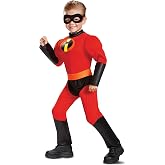 Disguise The Incredibles 2 Dash Muscle Costume, Officially Licensed The Incredibles 2 Costume for Toddlers, Medium (3T-4T)