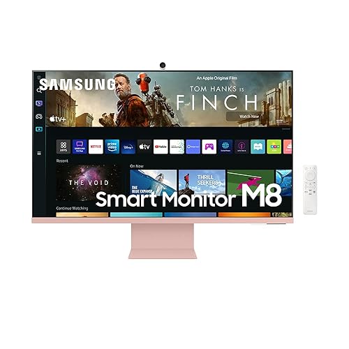 SAMSUNG M8 Series 32-Inch 4K UHD Smart Monitor Streaming TV with