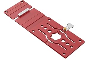 13.4inch Track Saw Square 90°, Aluminum Alloy 90° Right Angle Saw Guide Woodworking Angle Stop for De-Walt Guide Rail
