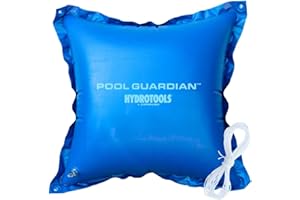 SWIMLINE HYDROTOOLS Air Pool Pillow for Above Ground Pools Cover Winterizing Guardian Premium | 4 x 4 ft Pool Cushion Float for Under Pool | Rope Included | Cold Resistant Thick Pool Pillows |11445