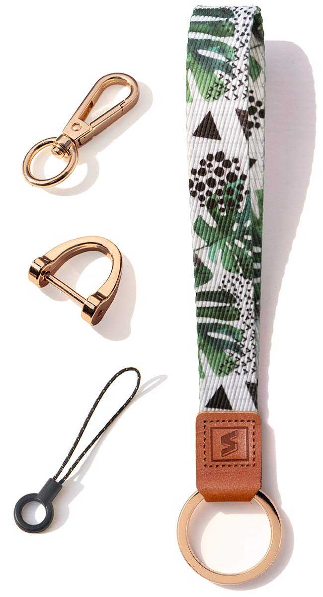 SENLLY Wristlet Lanyard Strap for Keys, Original Pattern Design Wrist Keychain Holder — image 1