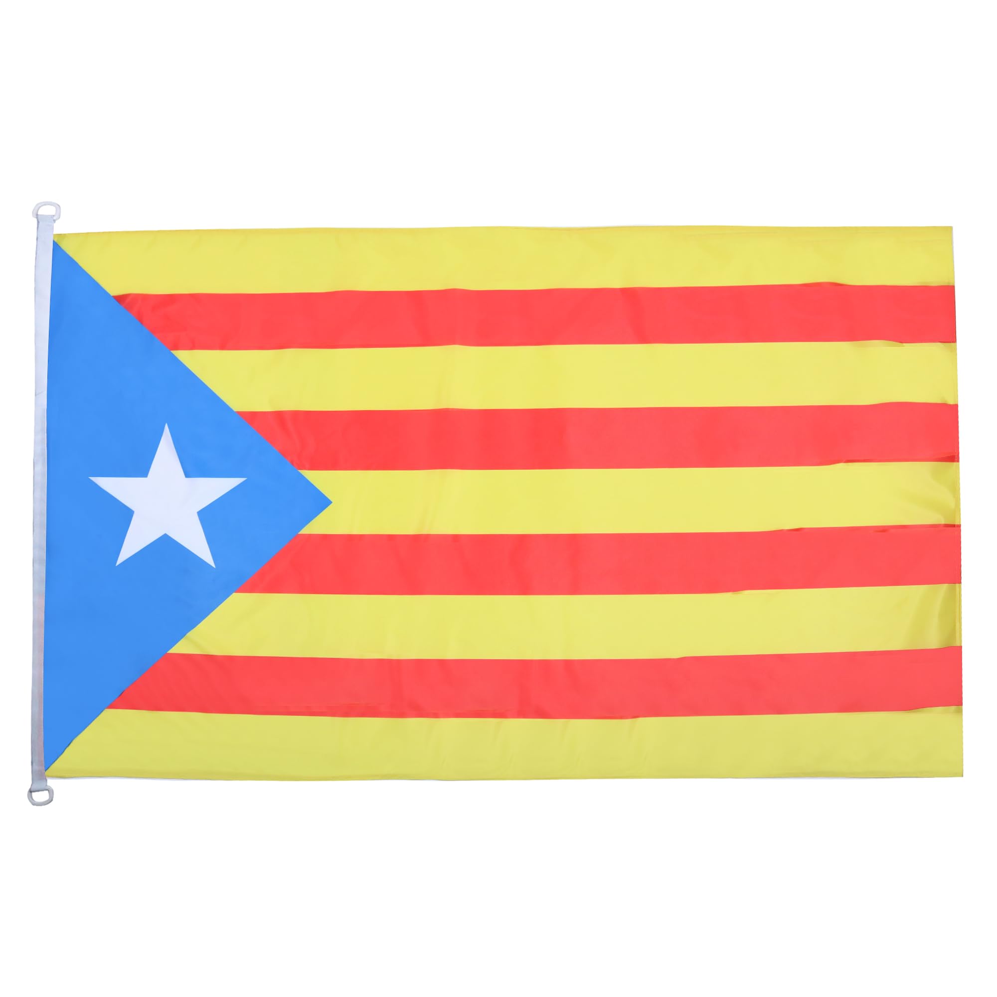 AZ FLAG - Catalonia Estelada Blava Flag - 3x5 Ft - For Outdoor - Independentist Catalan Banner Knitted Polyester with Two Plastic Rings - Fade Resistant - Vivid Colors - 3' x 5' Feet - 150x90 Cm
