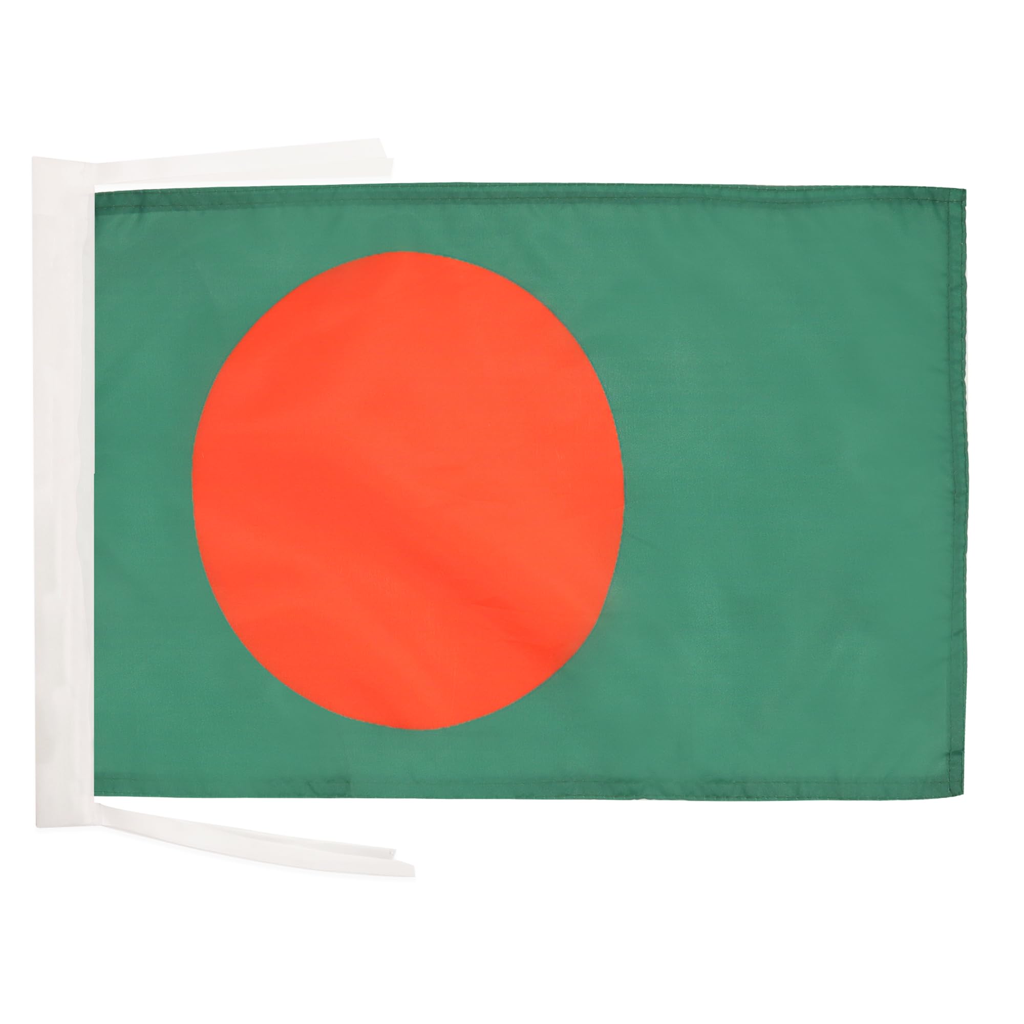 AZ FLAG - Bangladesh Flag - 18'' x 12'' - 100% Polyester Bangladeshi Small Banner with Two Cords - Fade Resistant - Vivid Colors - 18x12 in - 45x30 Cm โ image 1