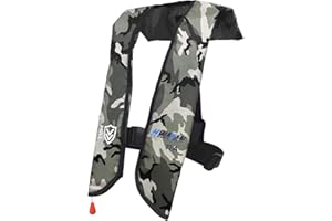 HWAYAN Automatic Inflatable Life Jacket | Inflatable PFD Jackets for Adults|Kayak Life Vest | for Outdoor Water Sports | Fish