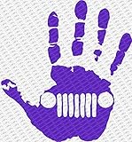 Collectible Decals Jeep Wave Hand Vinyl Decal Sticker fits Jeep Wrangler Rubicon JK TJ YJ CJ (6