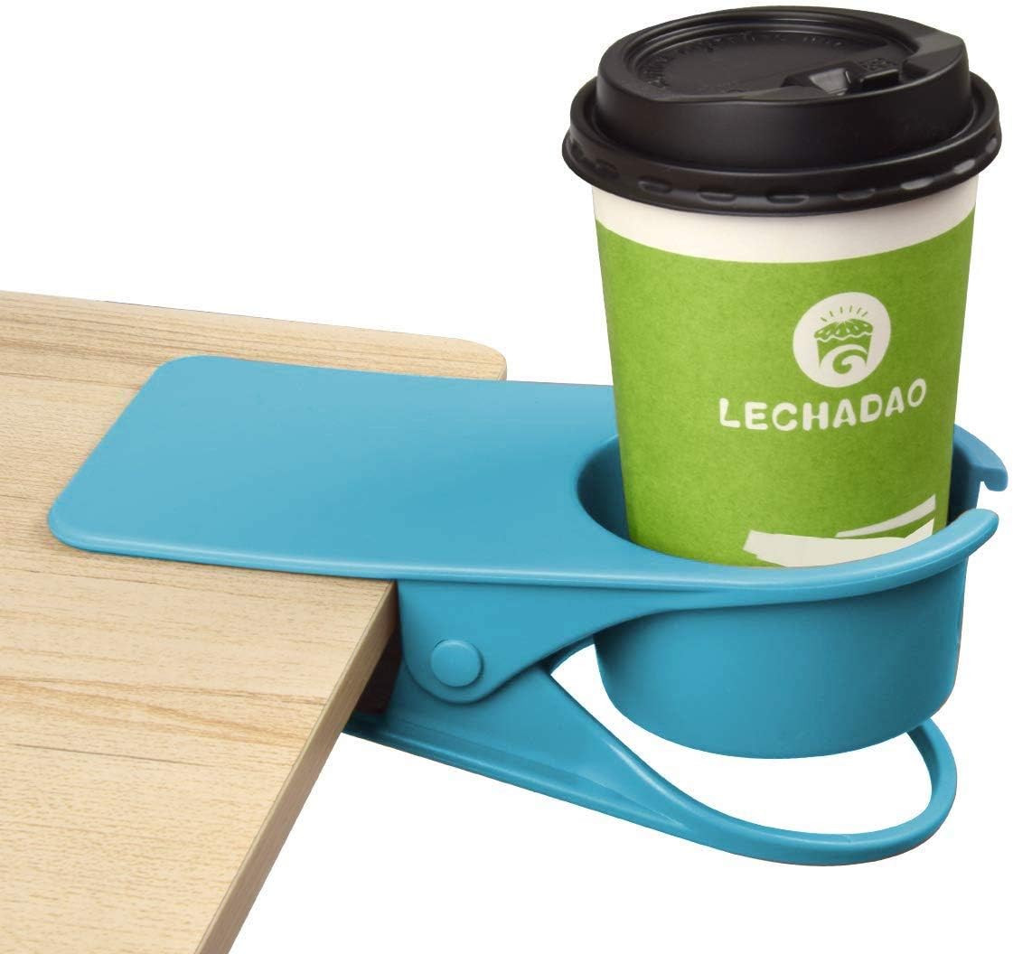 Traderplus Desk Cup Holder Table Side Water Drink Beverage Soda Coffee Mug Saucer Clip For Home Office Black Home Kitchen Dprd Tasikmalayakab Go Id