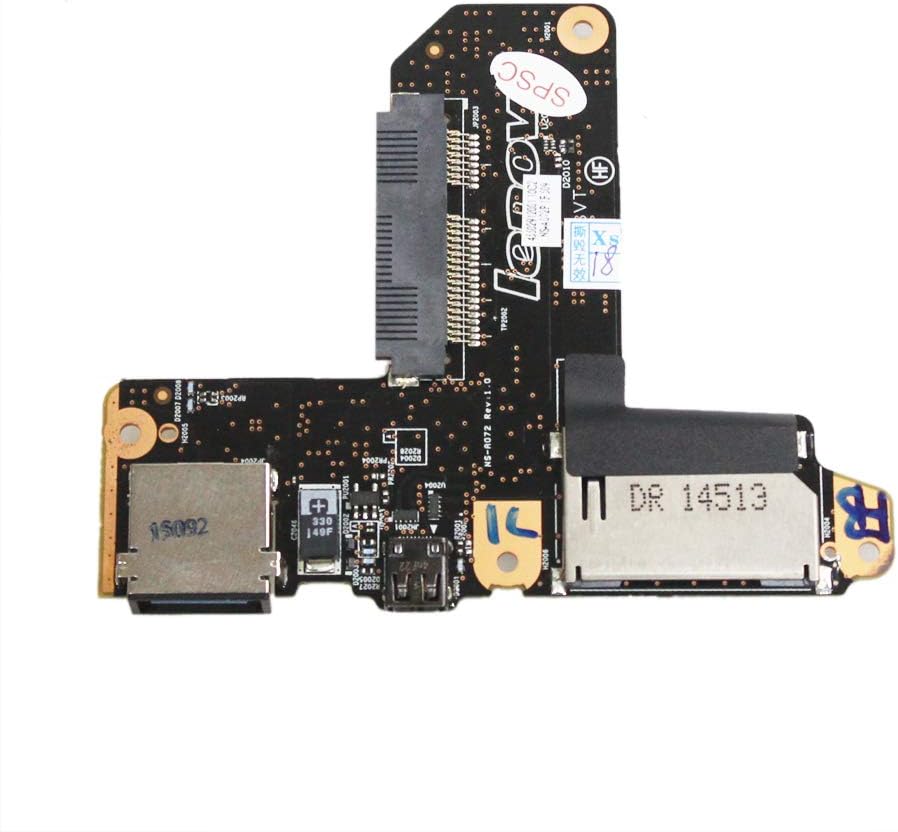 Zahara Laptop HDMI USB SD Card Reader Board Replacement for Lenovo Yoga 2 Pro 20266 13.3