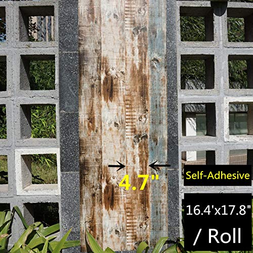 6 Wallpaper+Self+Adhesive+Removable+Decorative+Distressed