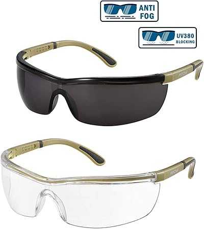 comfortable safety glasses