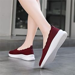 Touchmosees Women Air Cushion Slip-on Walking Shoes