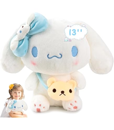 Squishmallows Original Sanrio 10-Inch Starshine Cinnamoroll in Bowtie – Official Jazwares Plush (Medium-Sized
