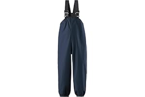Reima Lammikko Kids Waterproof Suspender Rain Pant Lightweight Windproof Outdoor Rain Bib