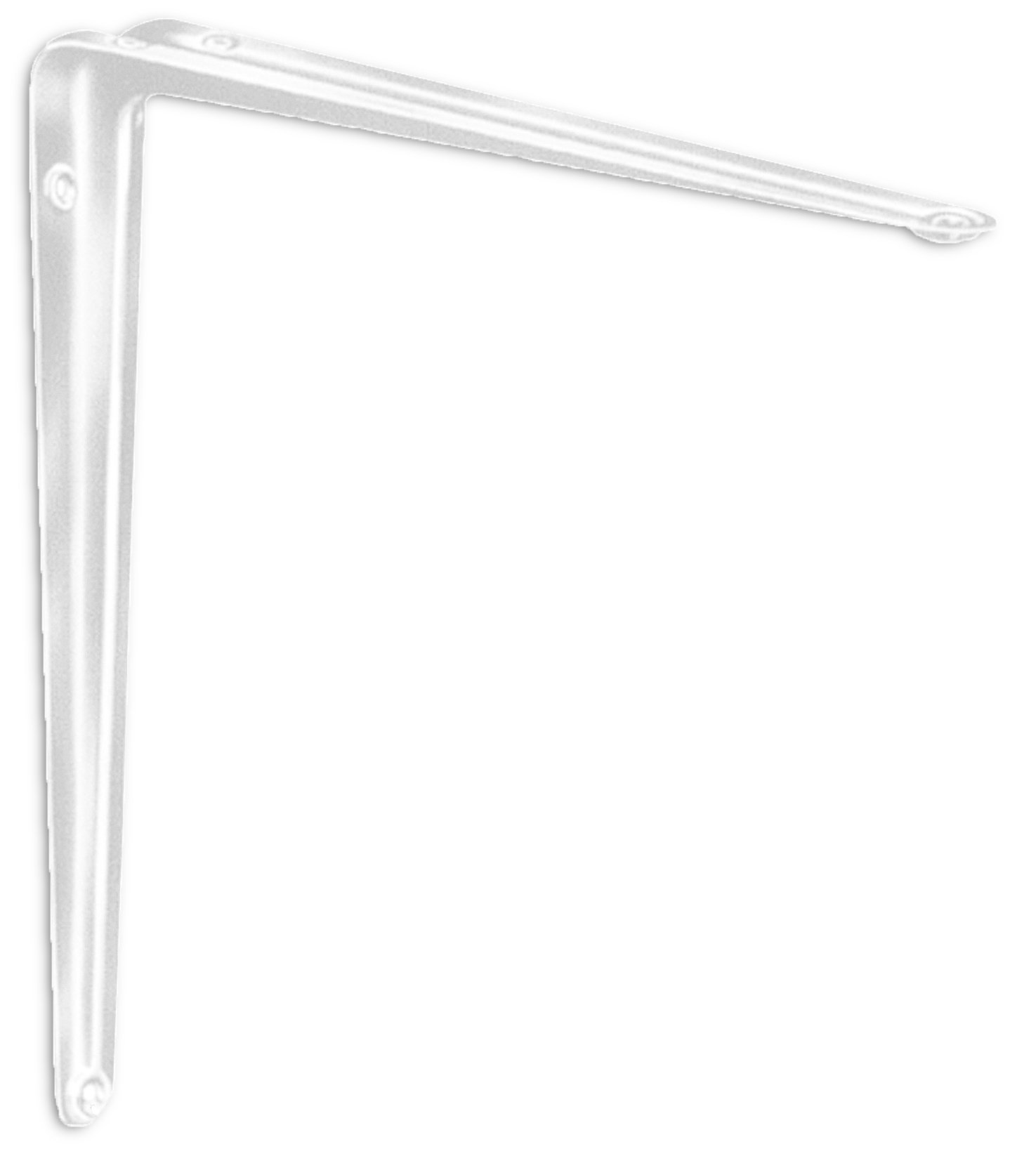 Element System 18133-00179 Ina Shelf Bracket, 6 Sizes, 2 Colours, Pack of 2, White, 150 x 200 mm