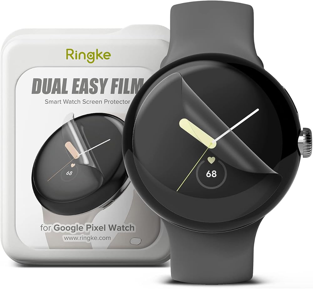 Ringke Dual Easy Film 3pk Screen Protector for Google Pixel Watch 2 / Pixel