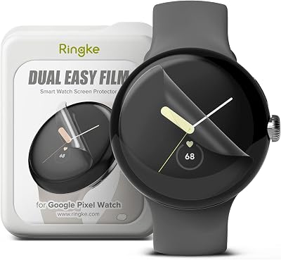 Ringke Dual Easy Film 3pk Screen Protector for Google Pixel Watch 2 / Pixel