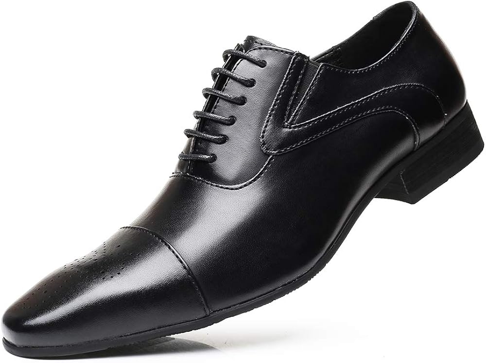gray leather dress shoes
