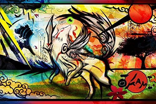 CGC Huge Poster - Okami - Nintendo Wii PS2 PS3 - OKA005 (16" X 24")