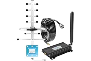 FUSTAR AT&T Cell Phone Signal Booster Verizon T Mobile US Cellular AT&T Signal Booster 5G 4G LTE Band 12, 13, 17 Cell Booster ATT Cell Phone Booster T Mobile Signal Booster Cellular Booster Extender for Home