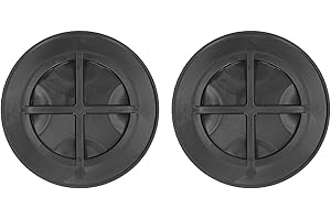 Wheel Arch Headlight Access Cover, Pair Left and Right Vent Access Headlight Cover, Compatible with R56-R57 2007 to 2015, OEM
