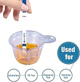 Voarge 100Pcs 40ML Disposable Urine Cups Specimen Collection for Pregnancy view 3
