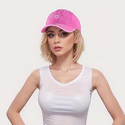 Vintage Washed Baseball Cap Women - Adjustable