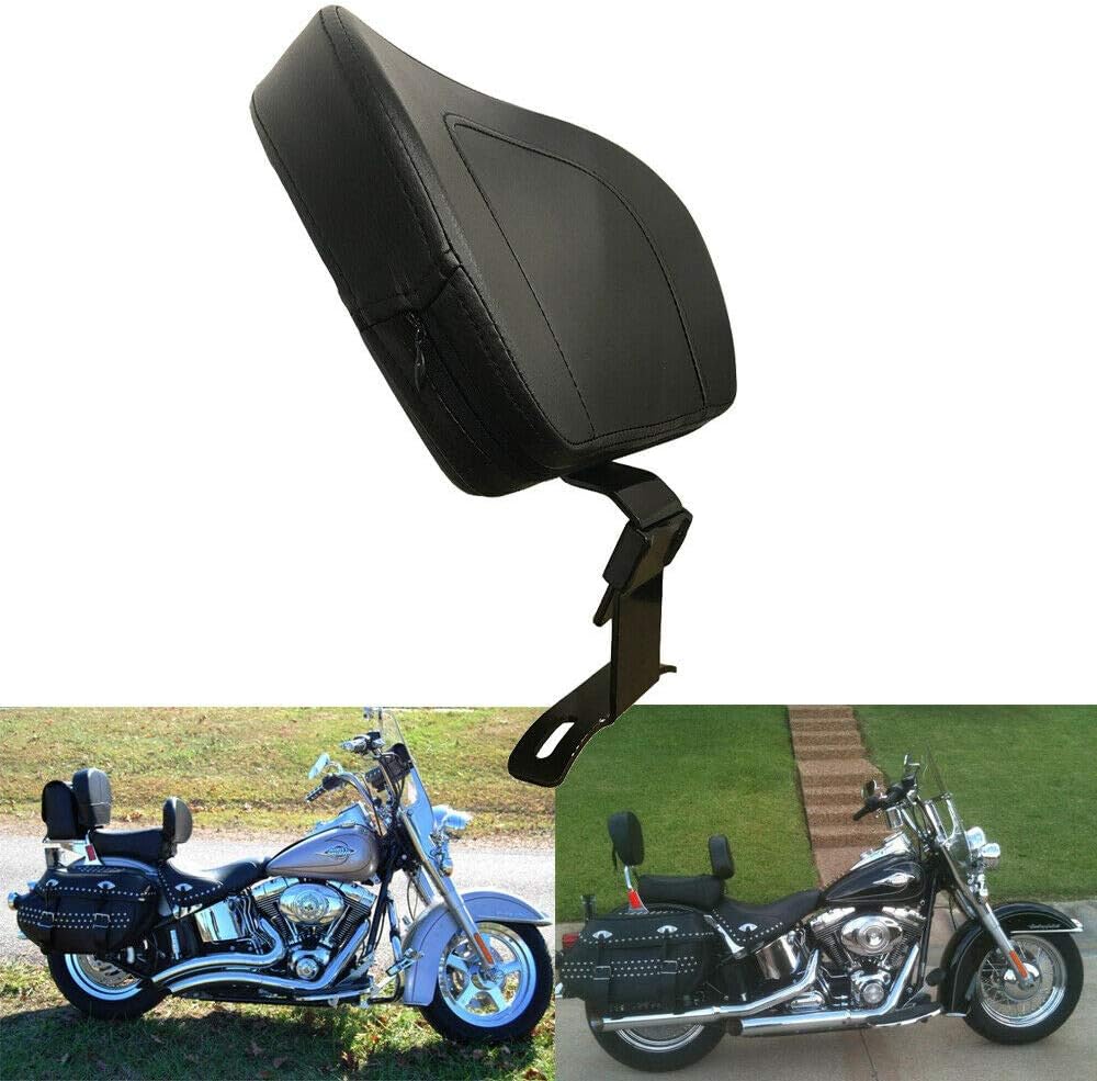 harley fatboy driver backrest