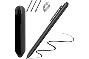 Jvkzaen EMR Stylus Compatible with Remarkable 2, Replacement Digital Pen with Eraser, 4096 Pressure Levels, Tilt Support, Palm Rejection, for Remarkable/Samsung/Kindle Scribe Devices(3 Pen Tips)