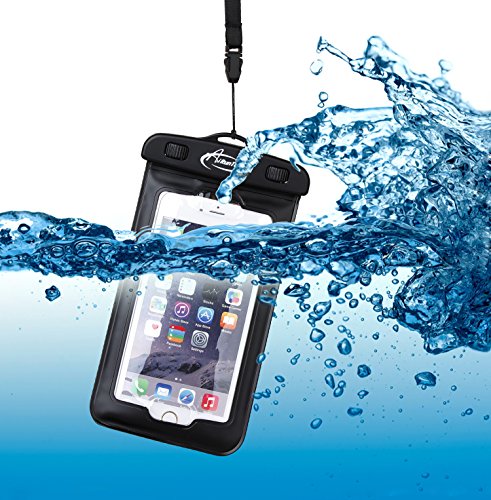 AiRunTech iPhoneX Waterproof Case(2 Pack), Waterproof Cell Phone Bag for Ice Fishing, Sledding,Skating,Skiing,Snowshoeing Universal Waterproof Pouch for iPhone 7/7 Plus/6s / Plus / 6 / 5s / 5 / 5c - Thumbnail 5