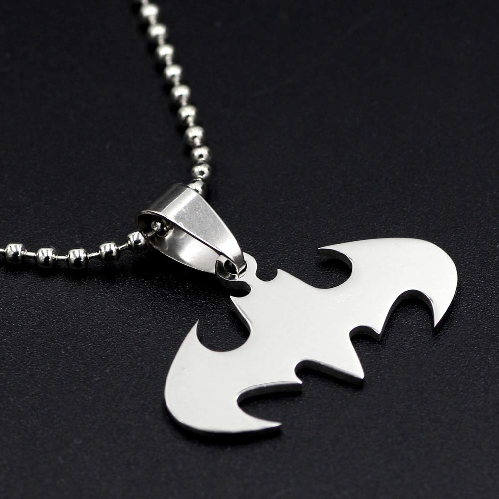 Necklace for Men Slippy Batman Necklaces Between Stainless