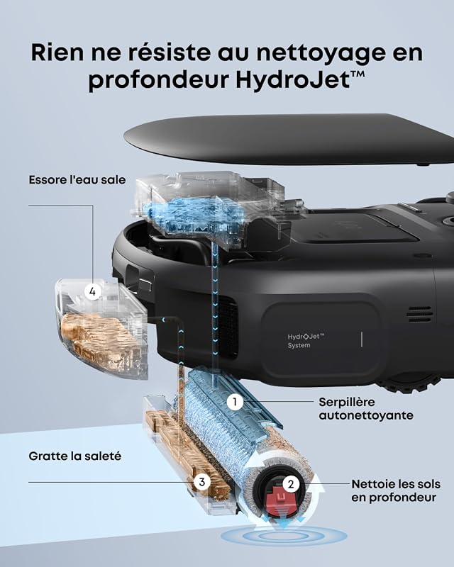 Robot aspirateur Laveur eufy C28
