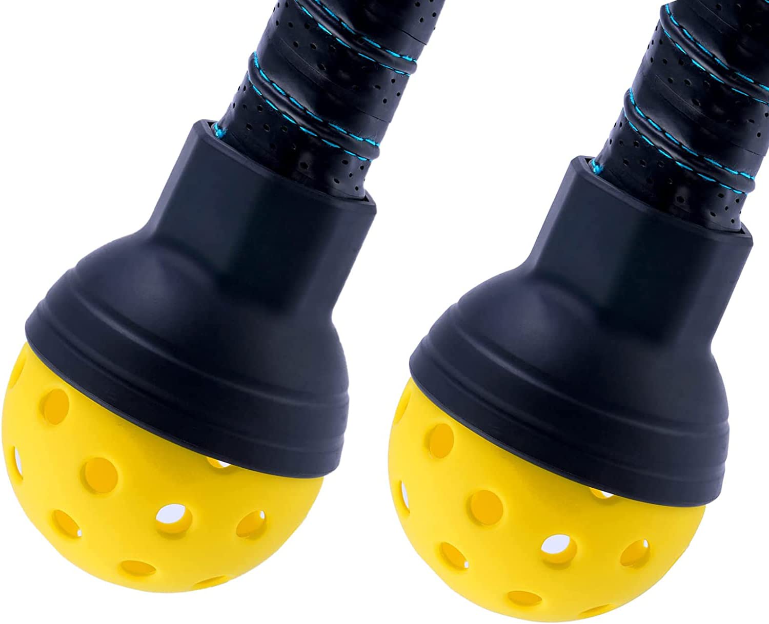 Spacmirrors Pickleball Retriever Attaches to Pickleball Paddles, Fits for All Standard Pickleball Paddles, Pickleball Accessories Pick Up Balls Without Bending Over (2 Pcs)