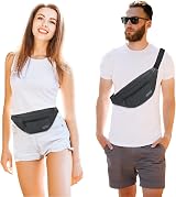 MAXTOP Large Bumbag Waist Fanny Pack Running Belt Unisex with Headphone Port view 2