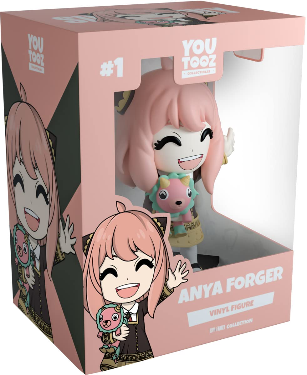 You Tooz Anya Forger Figure 11cm, Green,white